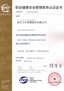 ISO45001職業(yè)健康安全管理體系